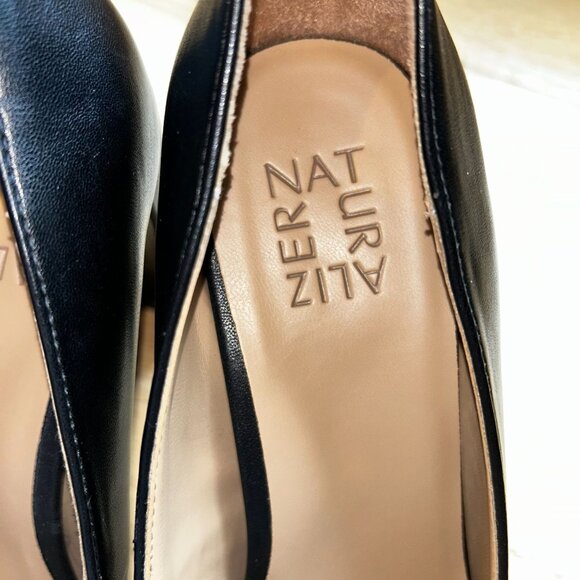 Naturalizer Women's Berlin Black Platform Block Slip-on Pumps Sz 8.5 - Picture 5 of 8